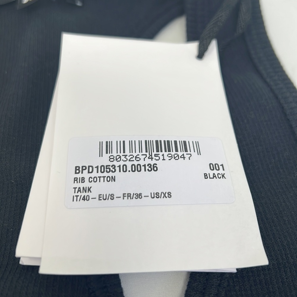 BALMAIN**Black Racerback Tank Top***Small ***$345 - Picture 4 of 6